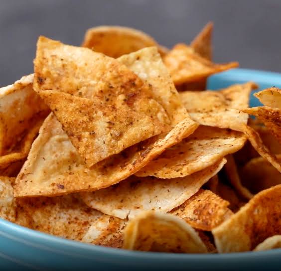 Crispy and Crunchy Air Fryer Tortilla Chips Recipe (Homemade)