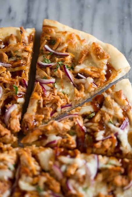 The Famous BBQ Chicken Pizza Recipe [2022] (Crust-ylicous!)