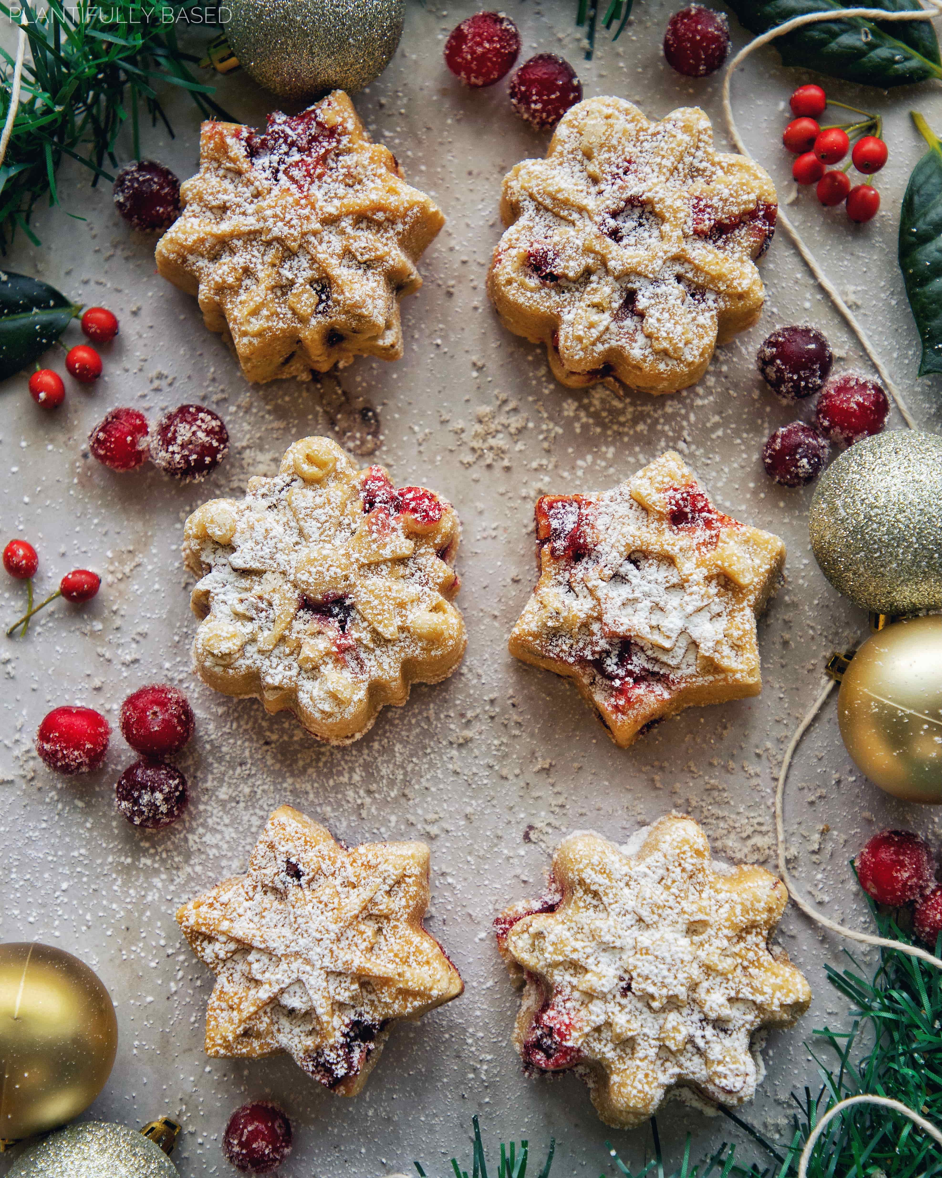 Cranberry Vanilla Almond Cakelets