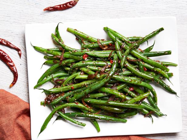 Soy-and-Sesame-Glazed Green Beans