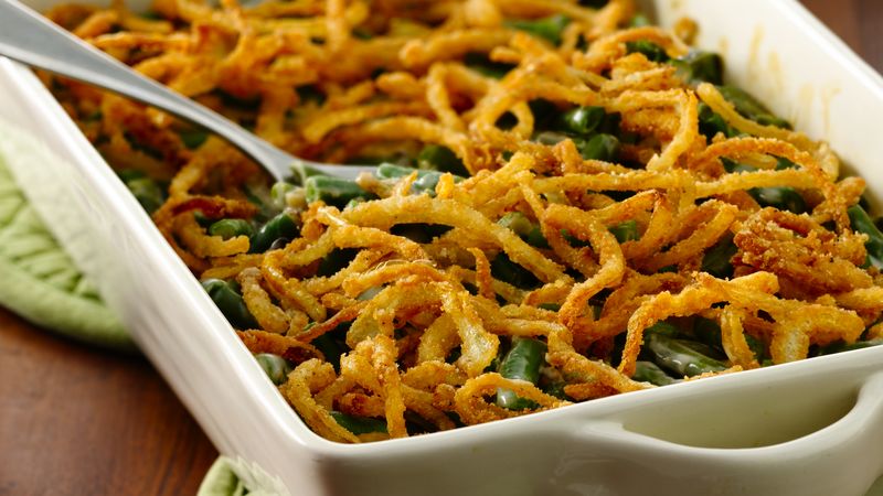 Green Bean Casserole with Fried Onions Recipe