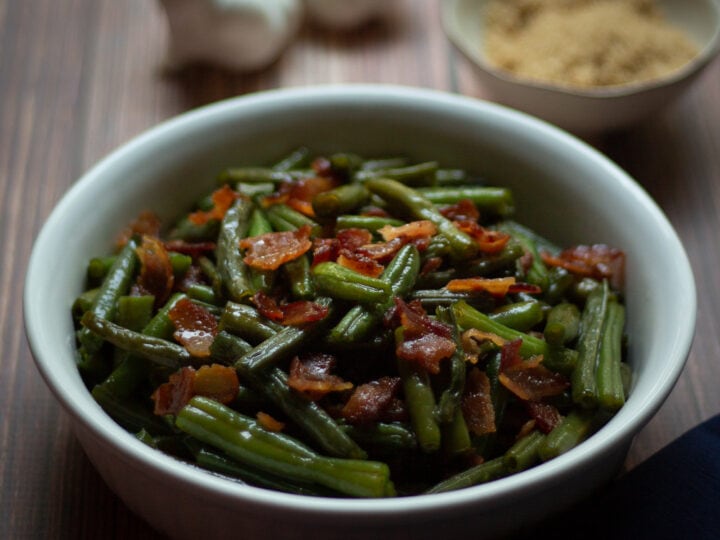 Bacon and Brown Sugar Arkansas Green Beans Recipe 