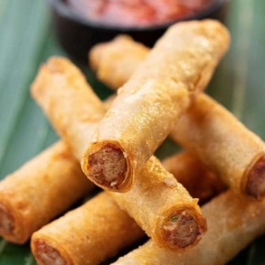 Crispy Air Fryer Frozen Lumpia (So Easy!)