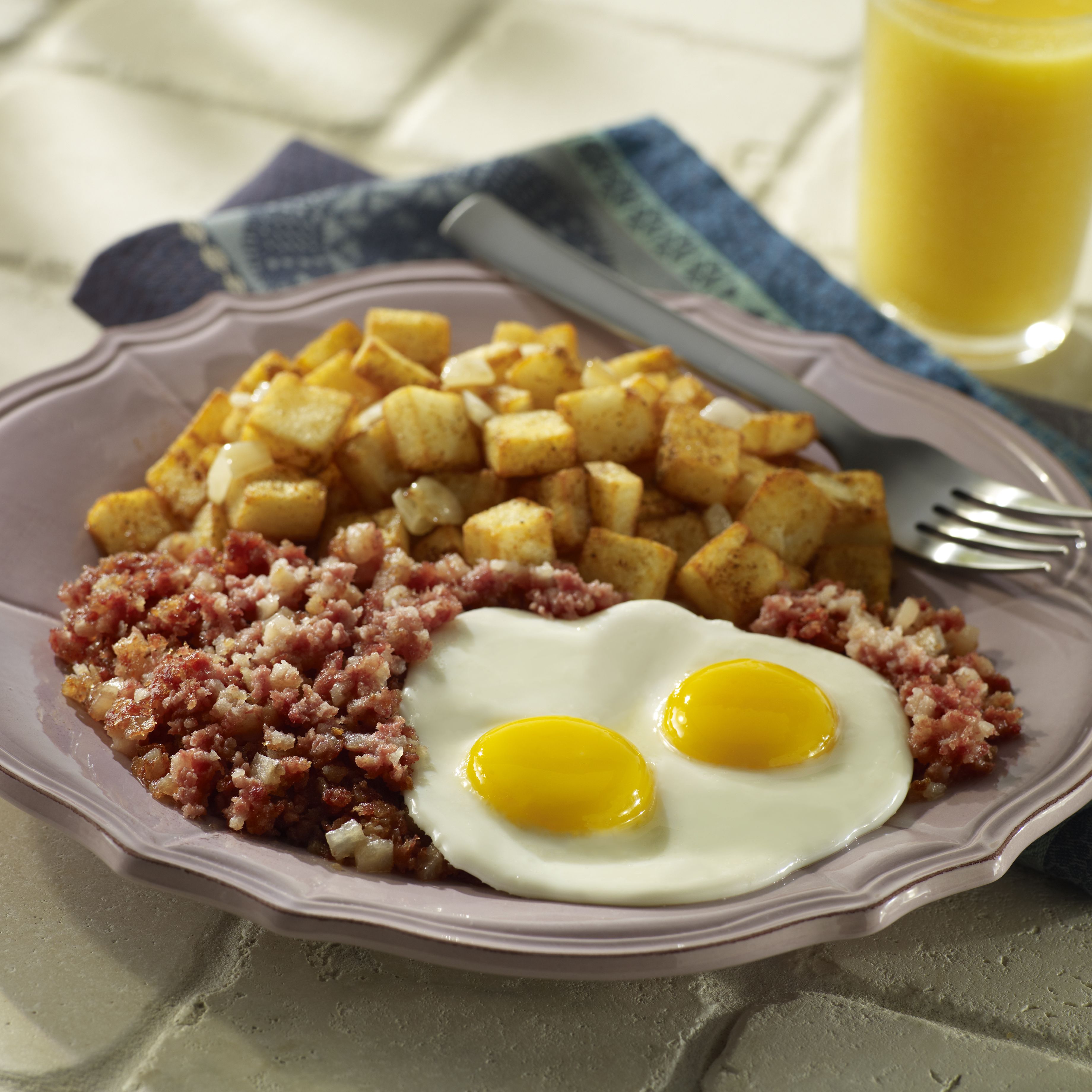 Corned Beef Hash With Eggs