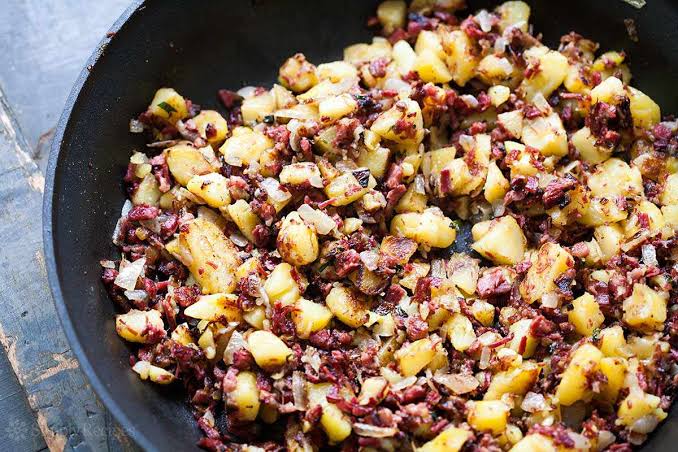 Crispy Canned Corned Beef Hash Recipe So Easy 