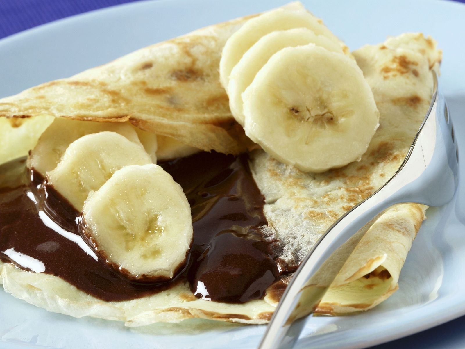 Pear and Chocolate Crepes recipe