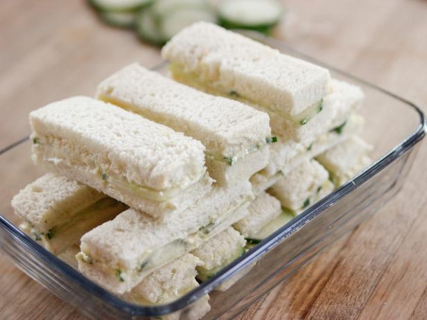Cucumber Finger Sandwiches Recipe