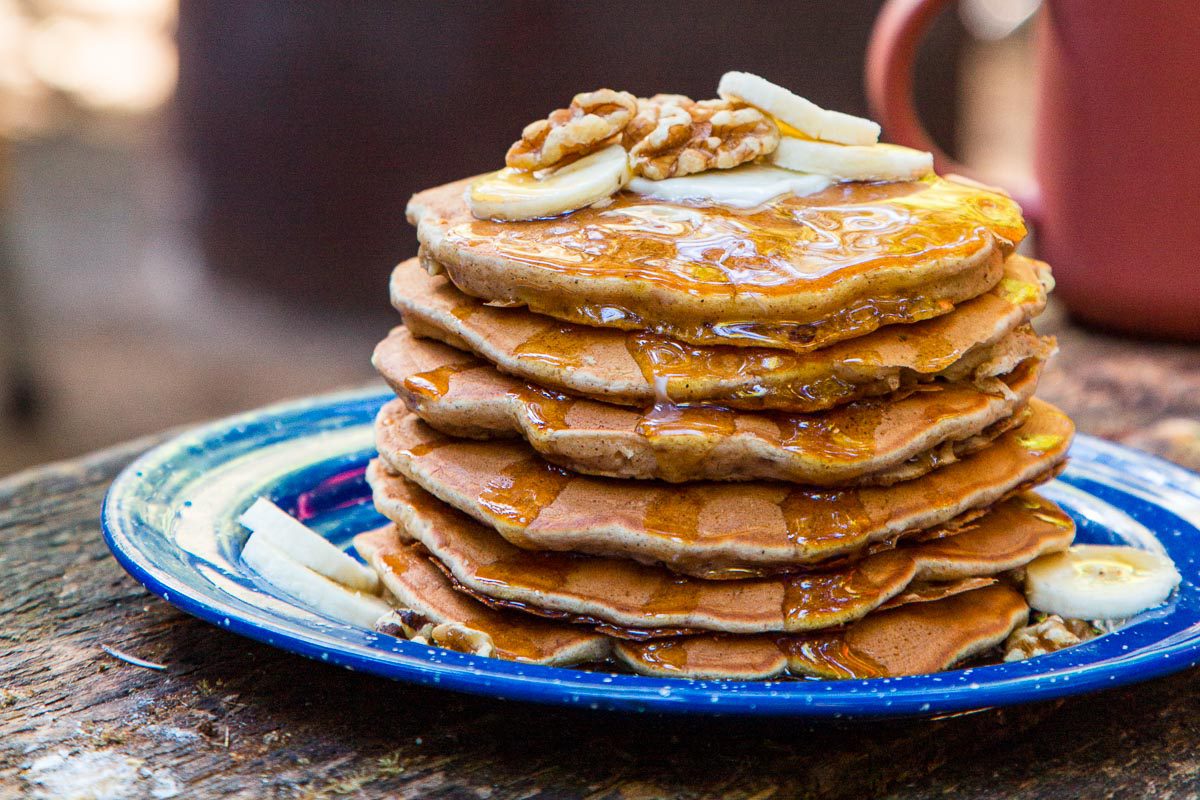 Banana Bread Pancakes 