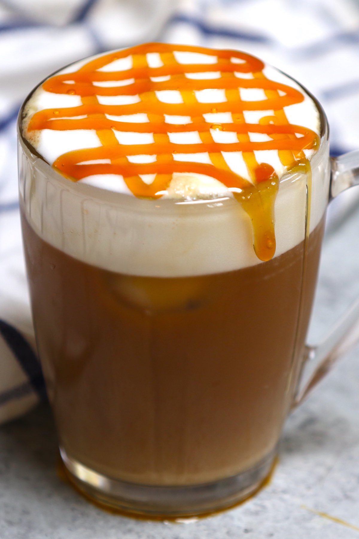 Iced Caramel Cloud Macchiato (Starbucks Copycat Recipe)