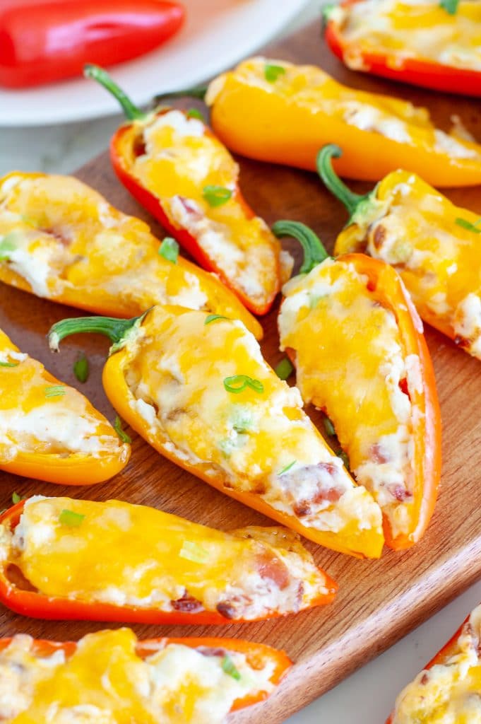Cream Cheese Stuffed Peppers Recipe! (Easy 20 minutes)