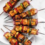 barbecue tofu veggie skewers5