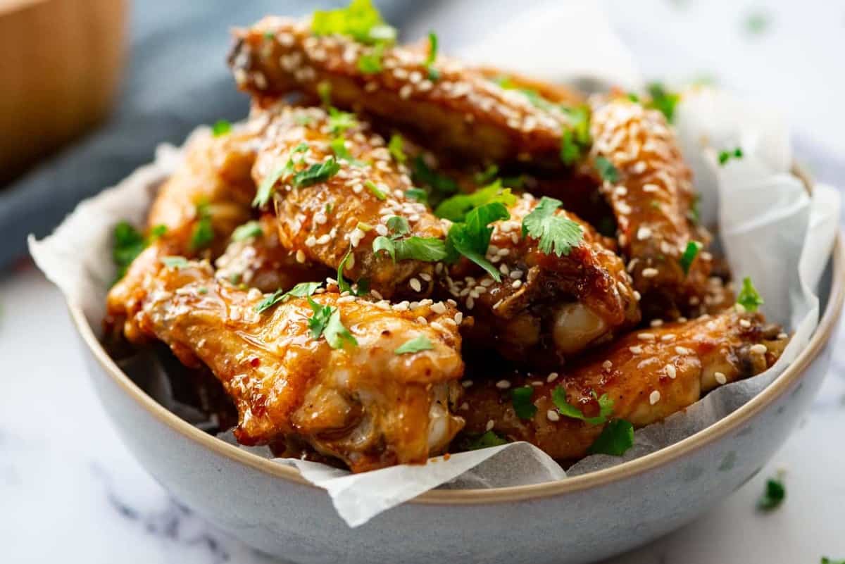 Honey Glazed Chicken Wings Recipe