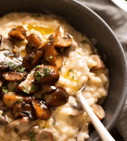 Easy to cook Mushroom Risotto Recipe [So Creamy!]