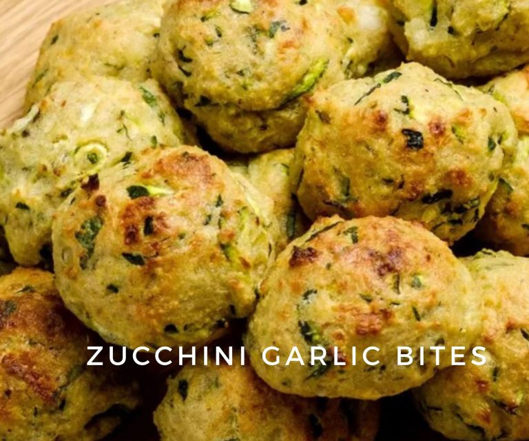 Zucchini Garlic Bites Recipe [So Yummy!]