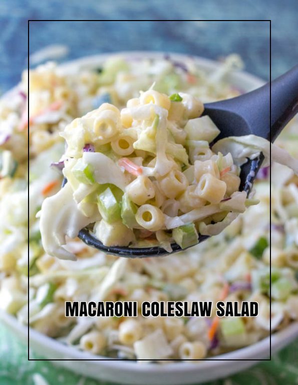 Best Macaroni Coleslaw Salad Recipe