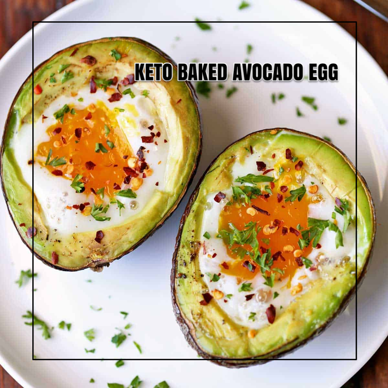 Keto Baked Avocado Egg [So Yummy!]
