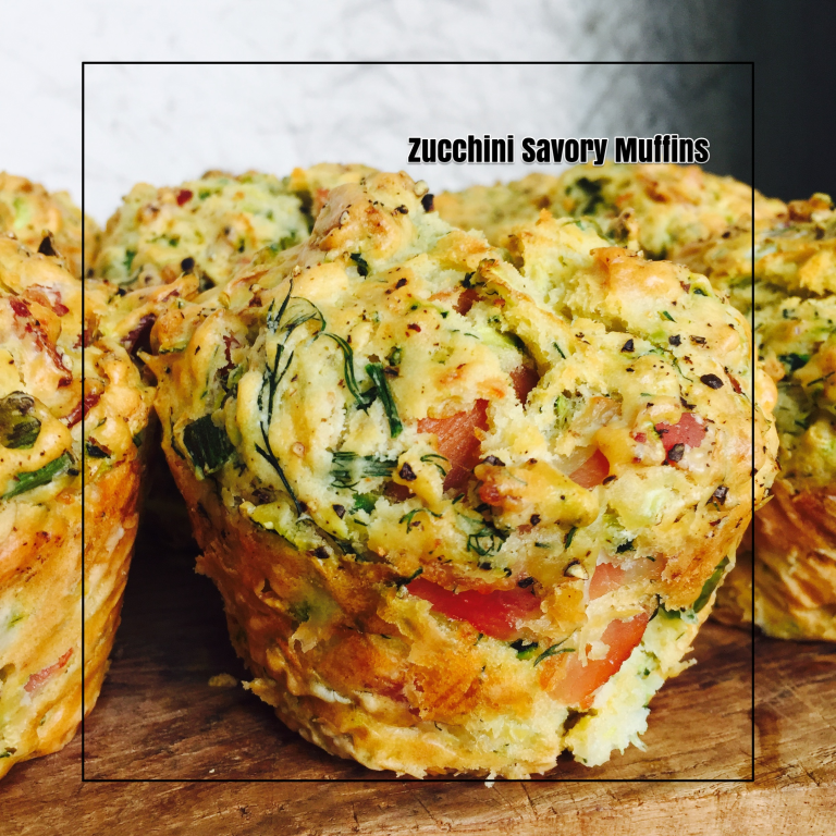 Zucchini Savory Muffins [Quick and Easy Recipe]