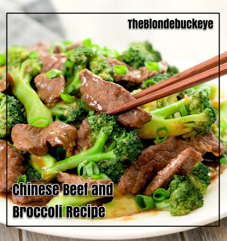 Delicious Chinese beef and Broccoli Recipe